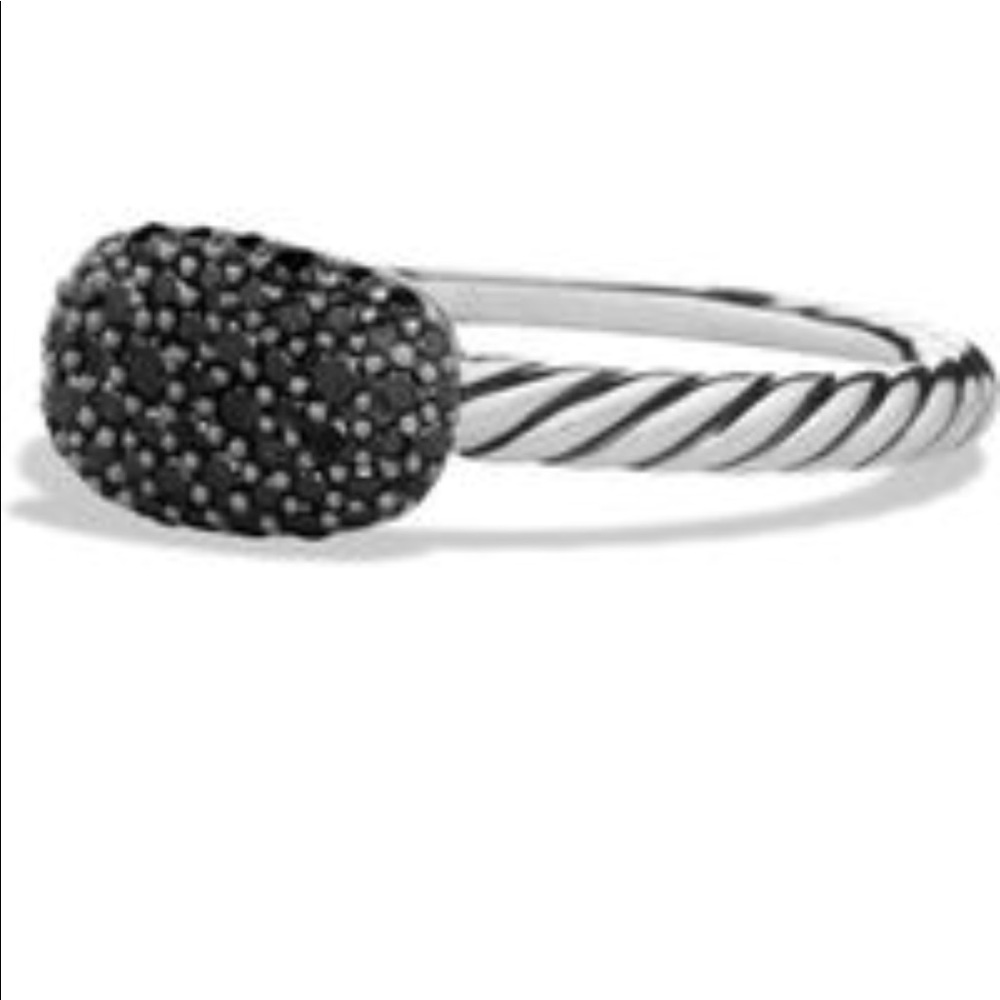 David Yurman Pavè Ring with Black Diamonds